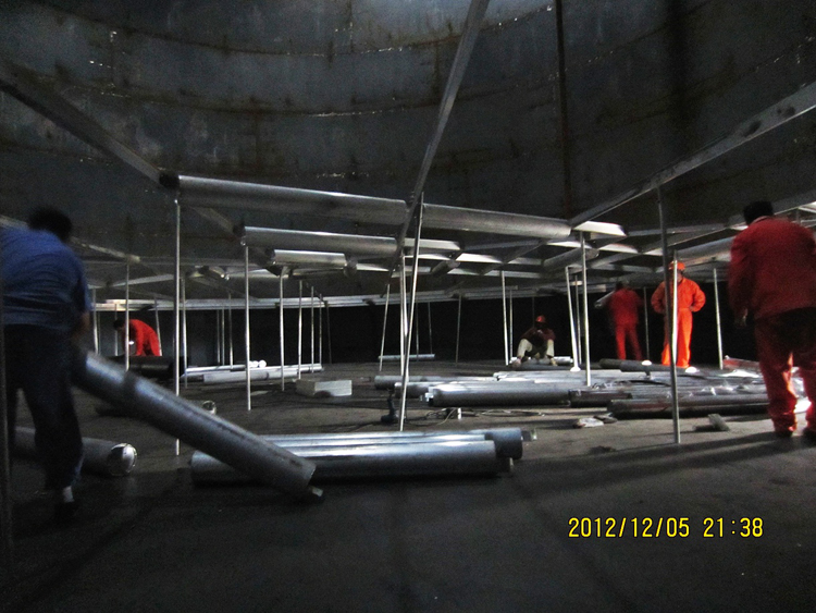 赤道幾內(nèi)亞浮盤現(xiàn)場(chǎng)